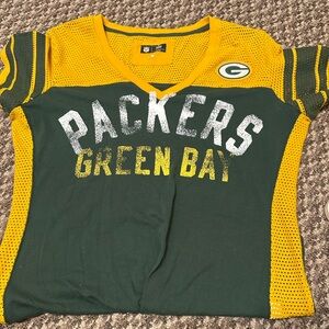 Green Bay Packers Shirt - Green and Yellow
